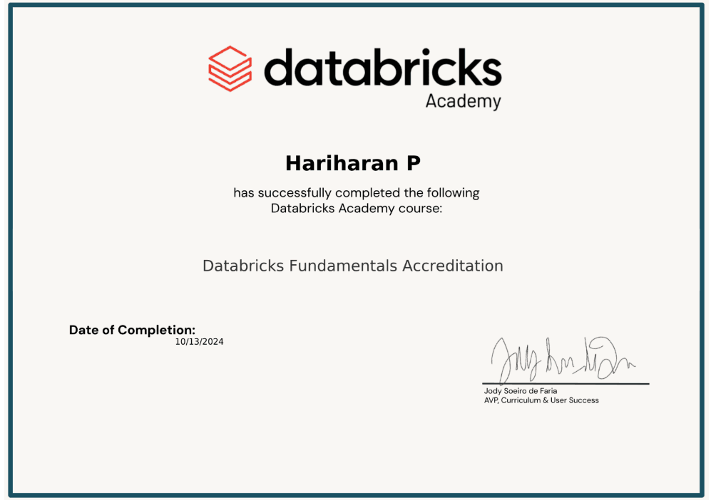 Databricks Fundamentals